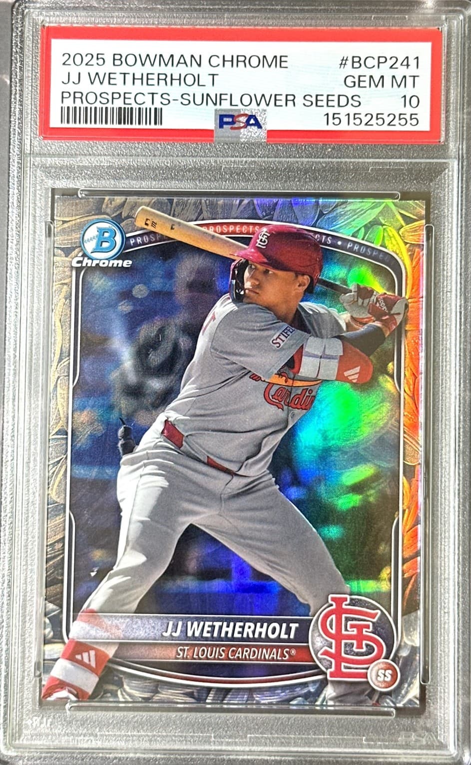 Wetherholt Sunflower Seeds 2025 Bowman Chrome