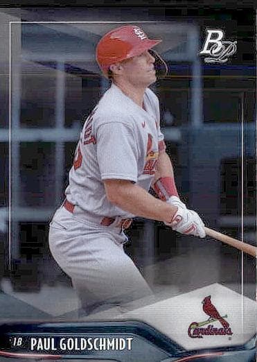Paul Goldschmidt 2021 bowman Bowman Platinum