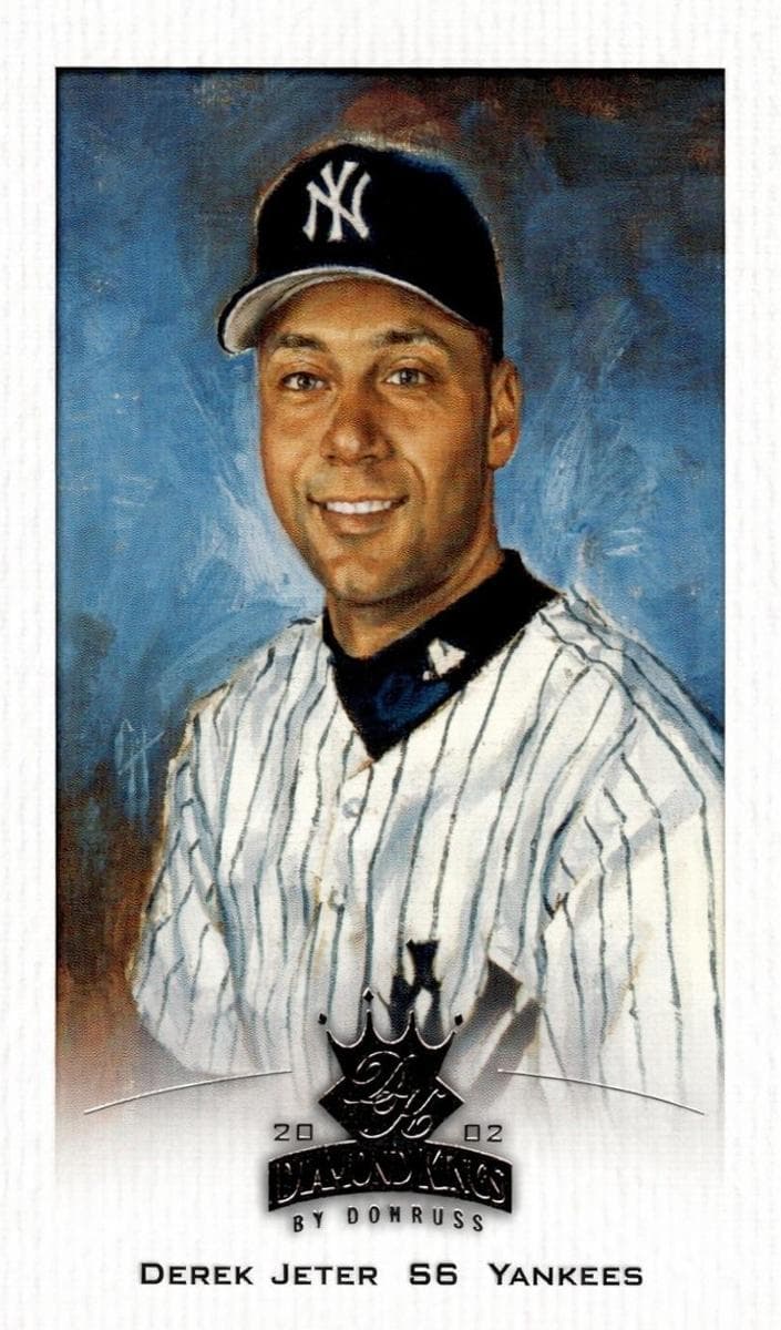 Derek Jeter 2002 panini Donruss Diamond Kings