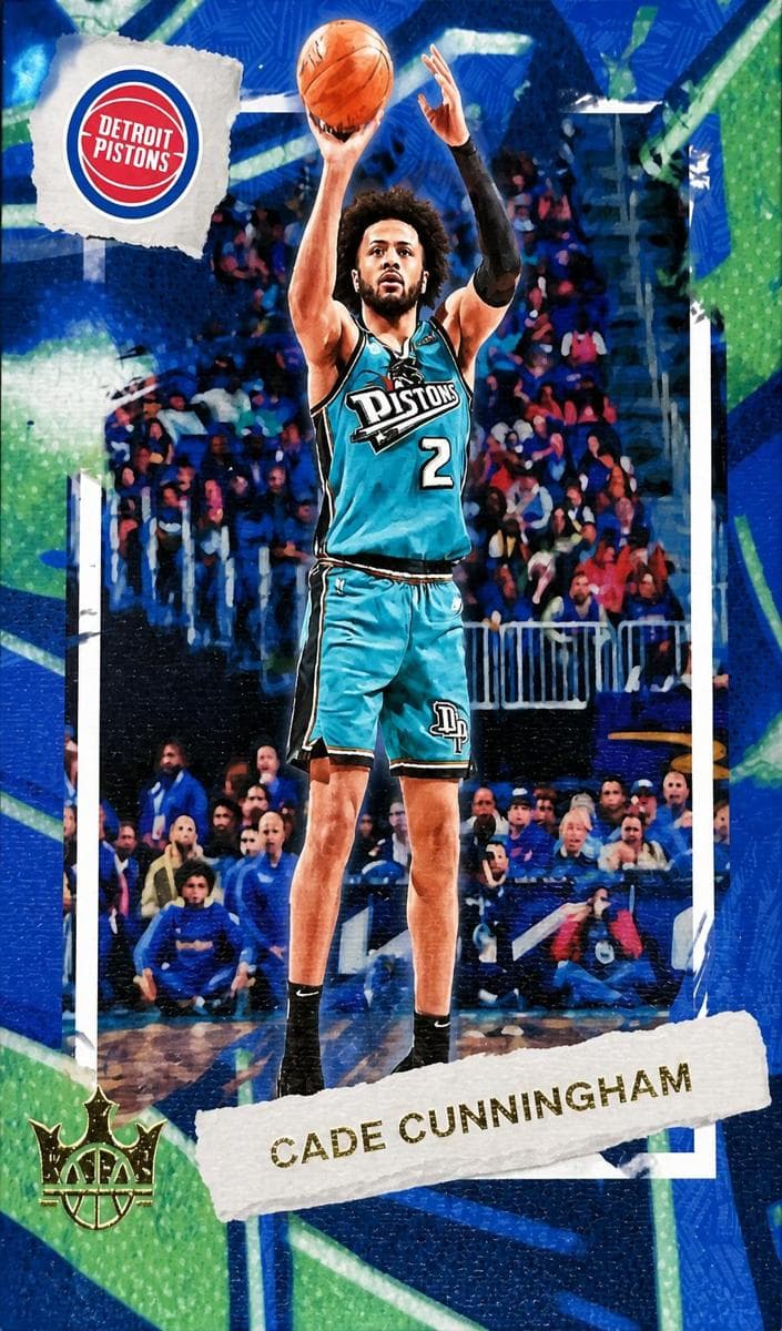 Cade Cunningham 2022 panini Panini Court Kings
