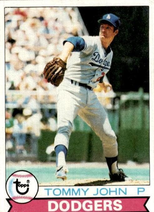 Tommy John 1979 topps Topps