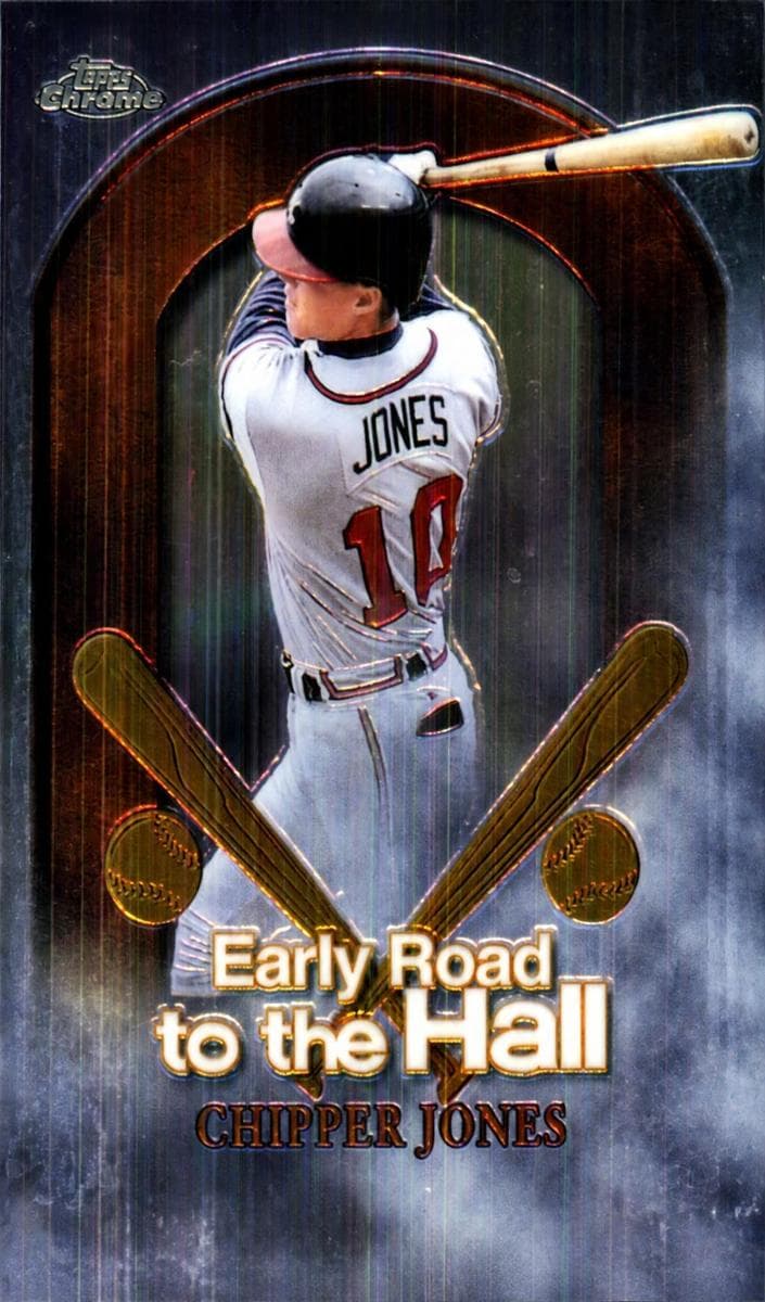 Chipper Jones 1999 topps Topps Chrome