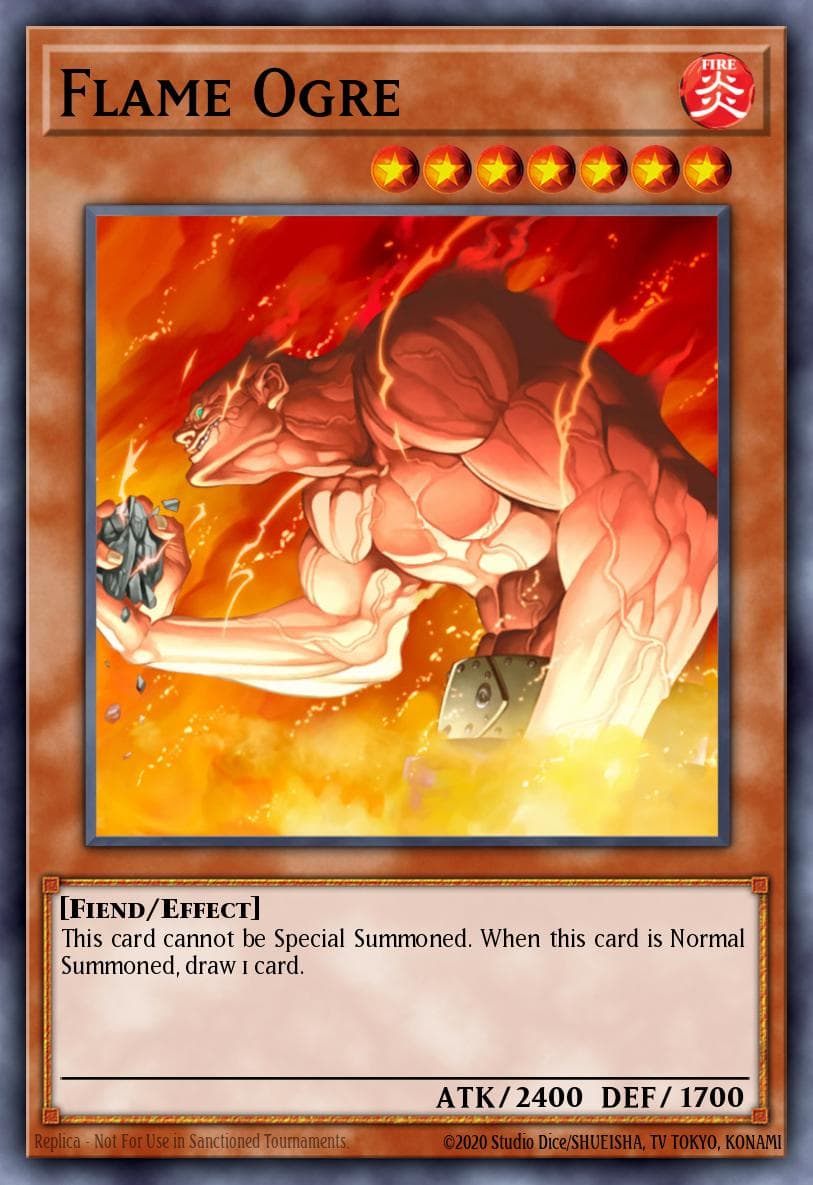 Flame Ogre 2006 Yu-Gi-Oh! Japanese Cyberdark Impact