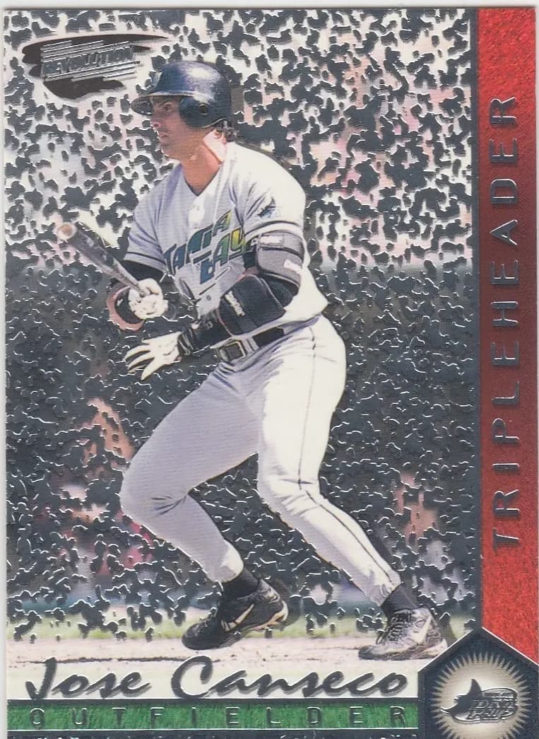 Jose Canseco 1999 panini Pacific Revolution