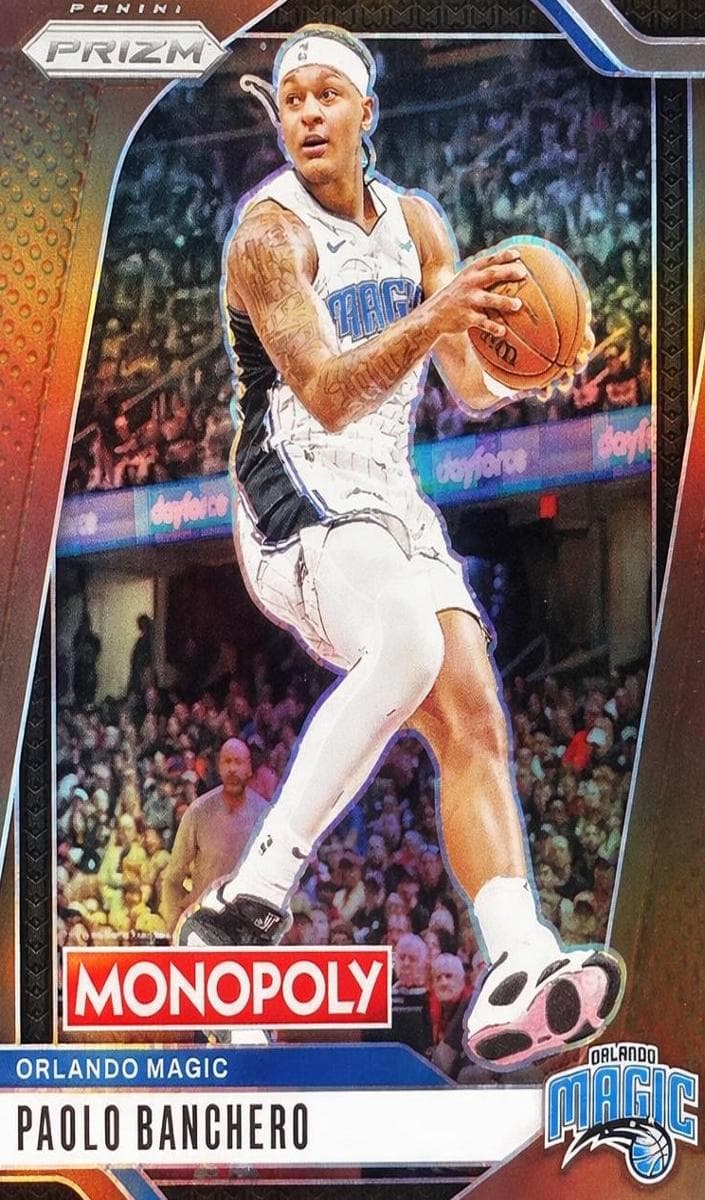 Paolo Banchero 2024 panini Panini Prizm Monopoly