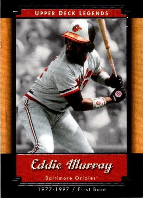 Eddie Murray 2001 upper-deck Upper Deck Legends