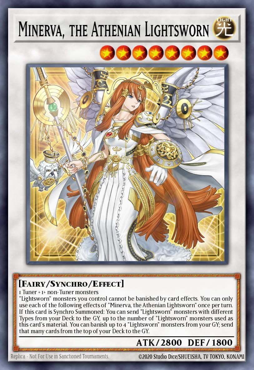 Minerva, the Athenian Lightsworn #MP25-EN069