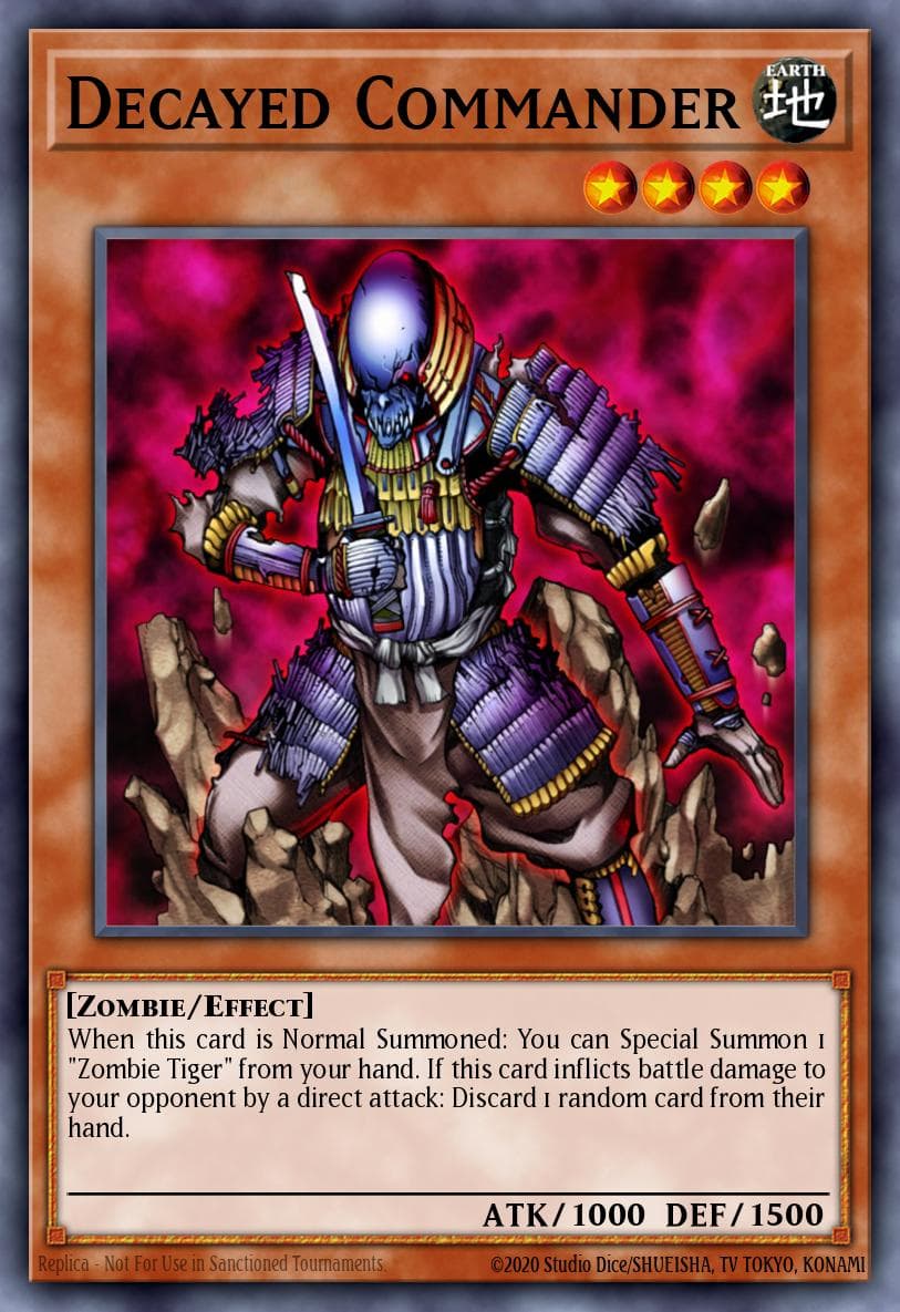 Decayed Commander 2002 Yu-Gi-Oh! Japanese Advent of Union