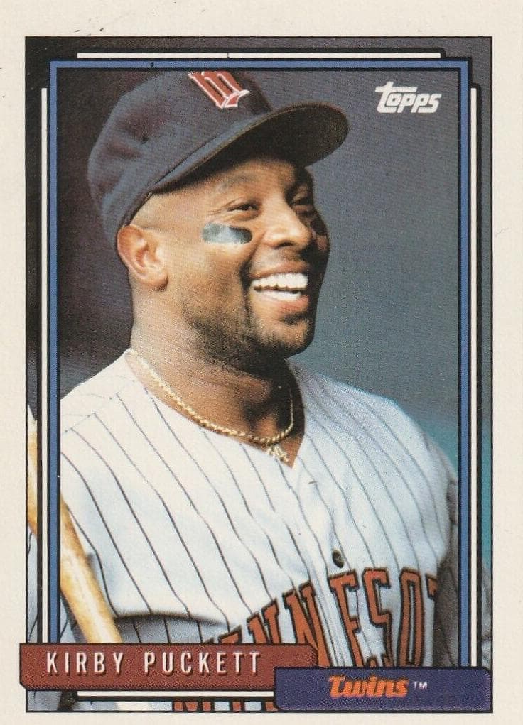 Kirby Puckett 1992 topps