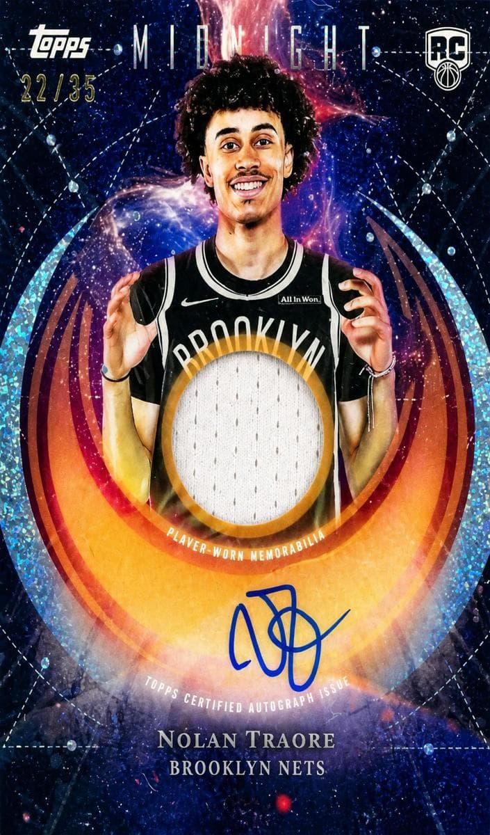 Nolan Traore 2025 topps Topps Midnight