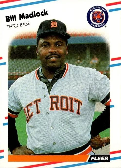 Bill Madlock 1988 fleer
