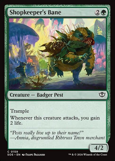 Shopkeeper's Bane] 2026 Magic: The Gathering Secrets of Strixhaven