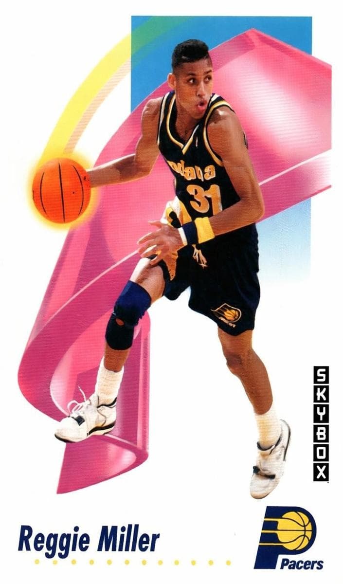 Reggie Miller 1991 fleer SkyBox