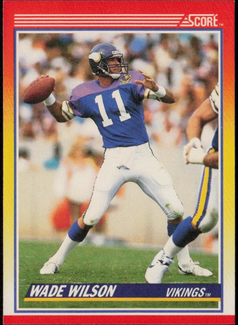 Wade Wilson 1990 panini Score