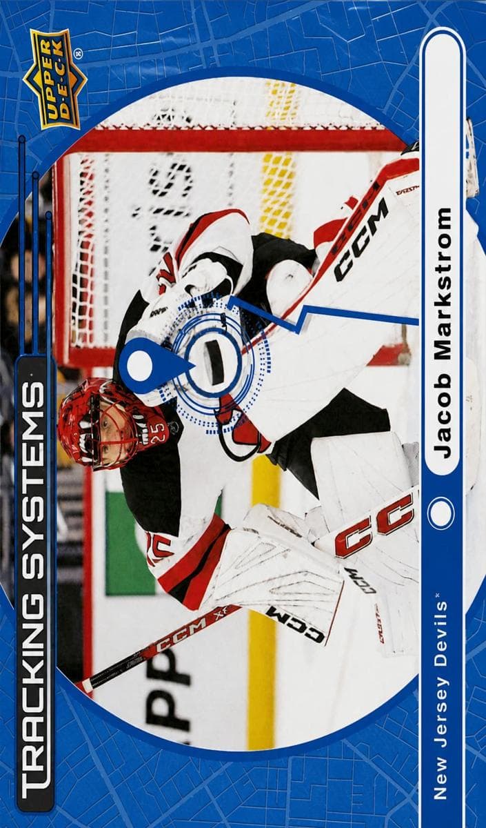Jacob Markstrom trading card