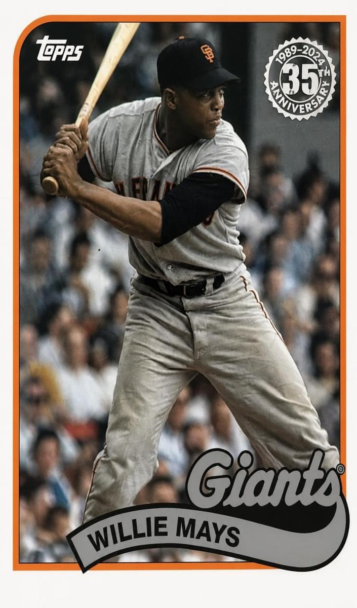 Willie Mays 2024 topps Topps