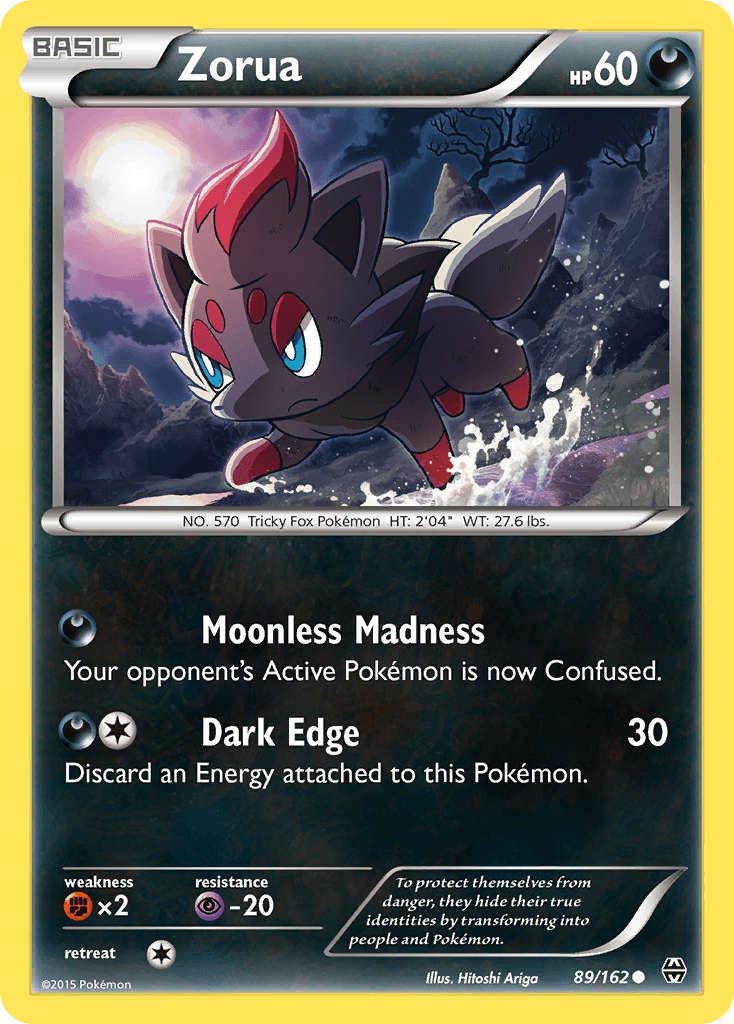 Zorua 2011 Pokemon
