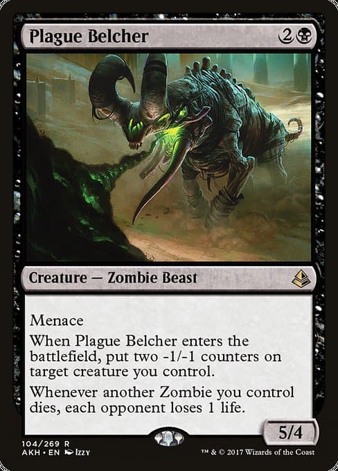 Plague Belcher 2025 Magic: The Gathering Aetherdrift Commander