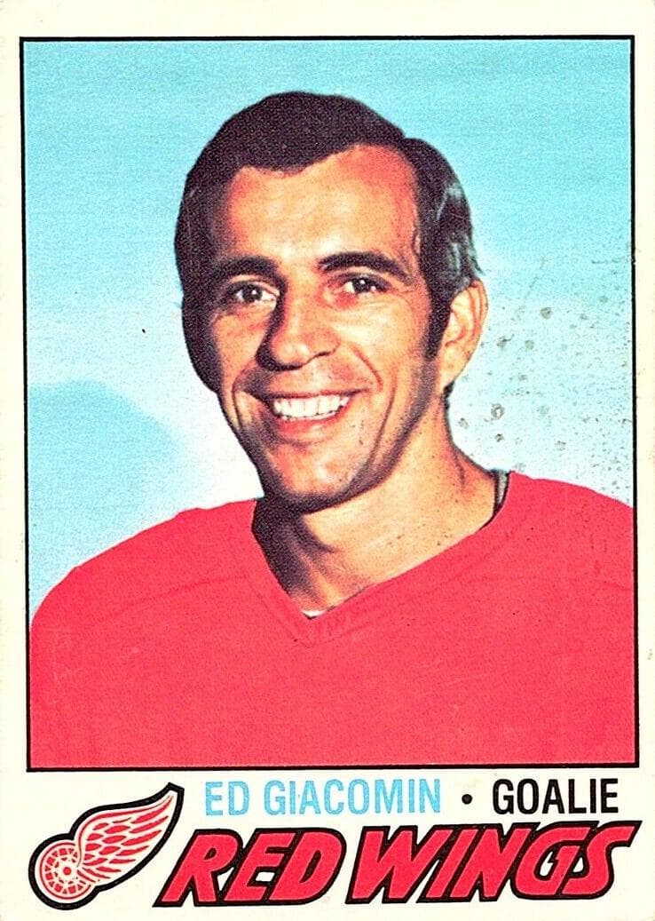 Ed Giacomin 1977 topps O-Pee-Chee