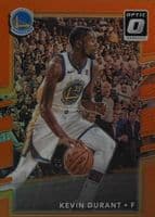 Kevin Durant 2017 panini Optic Fast Break Orange
