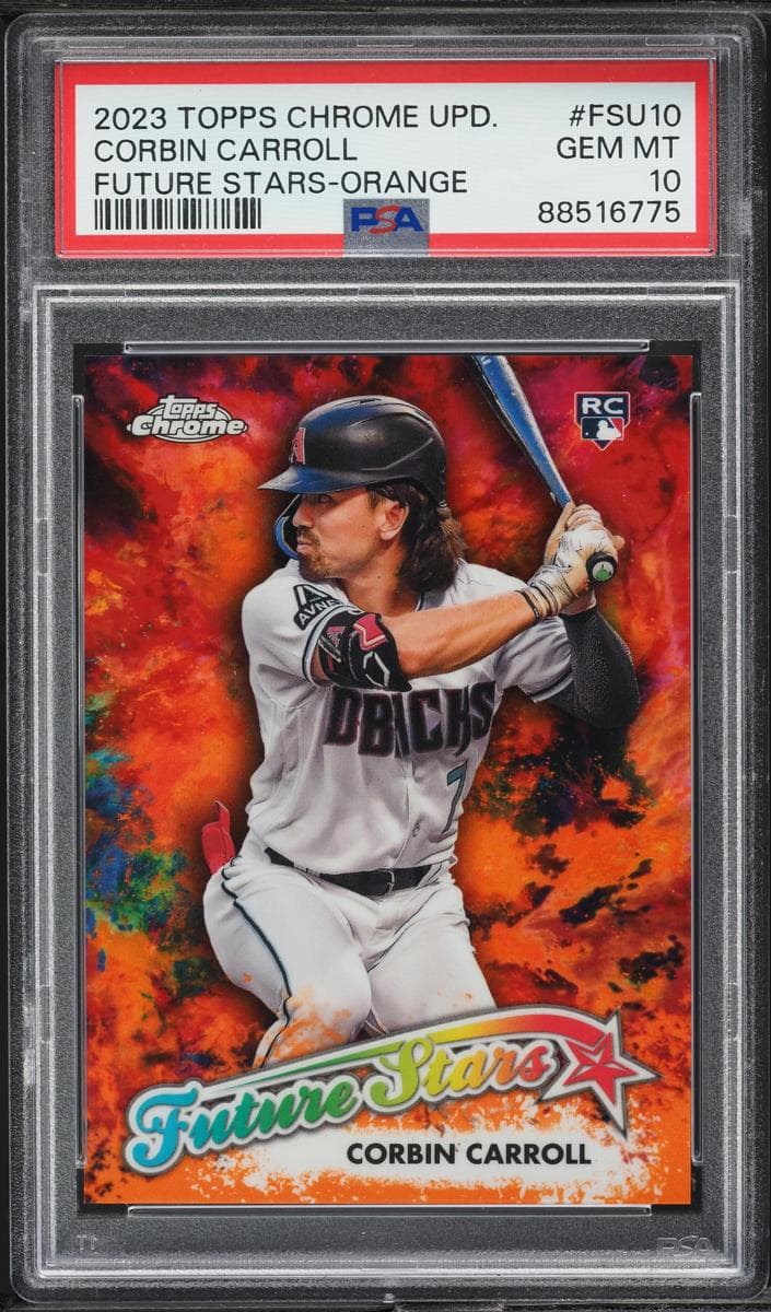 Corbin Carroll 2023 topps Topps Chrome Update