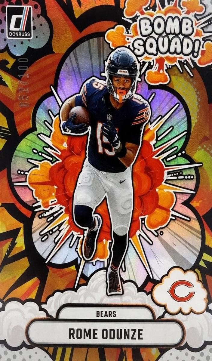 Rome Odunze 2025 panini Donruss