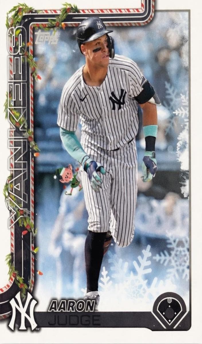 Aaron Judge 2025 topps Topps Holiday