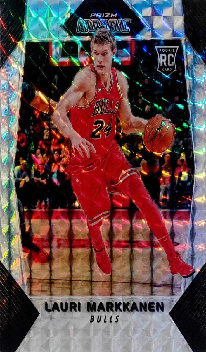 Lauri Markkanen 2017 panini Prizm Mosaic