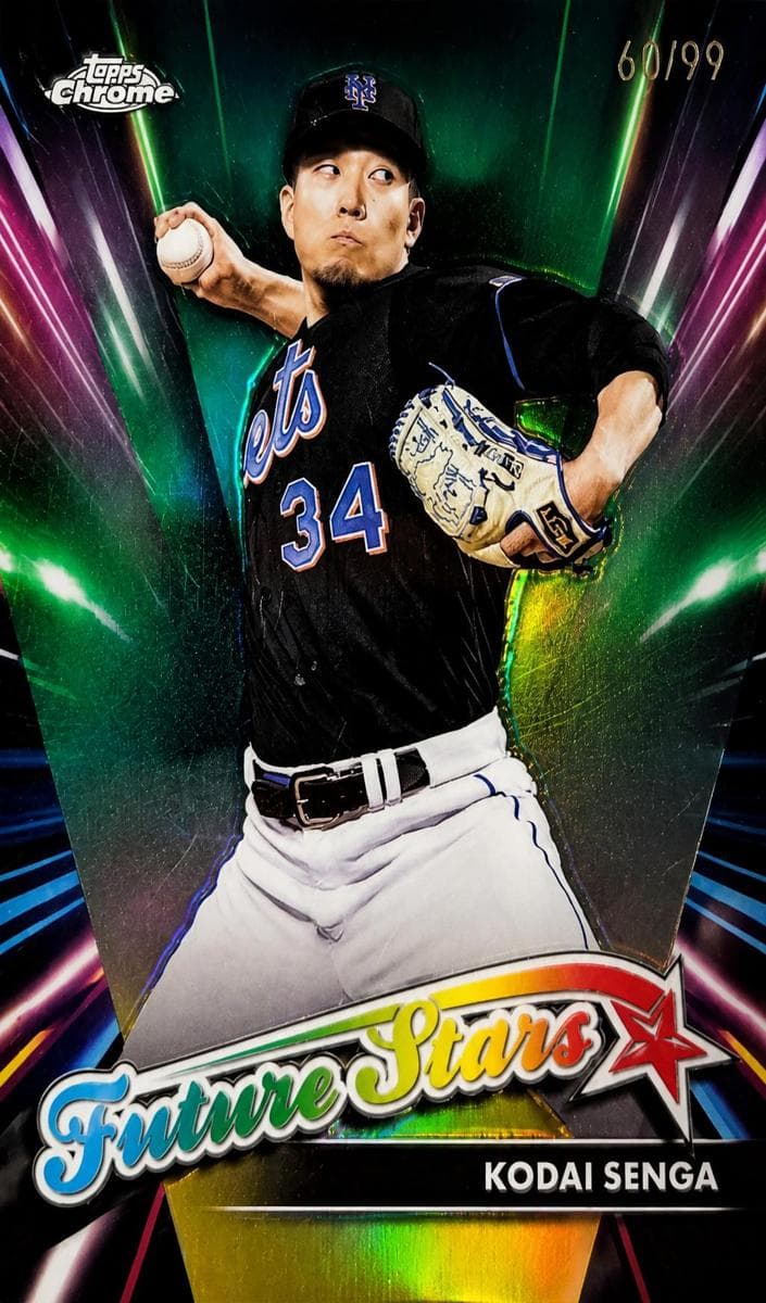 Kodai Senga 2024 topps Topps Chrome