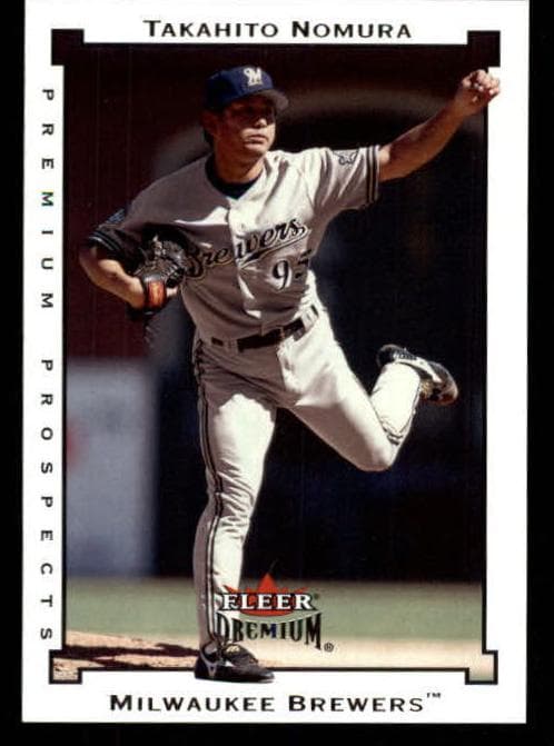Takahito Nomura 2002 fleer