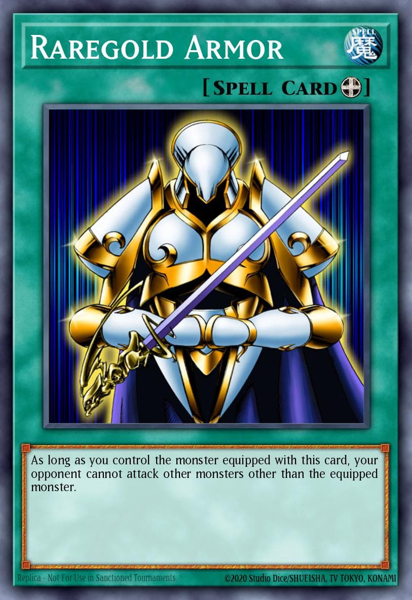 Raregold Armor 2003 Yu-Gi-Oh! Magician's Force
