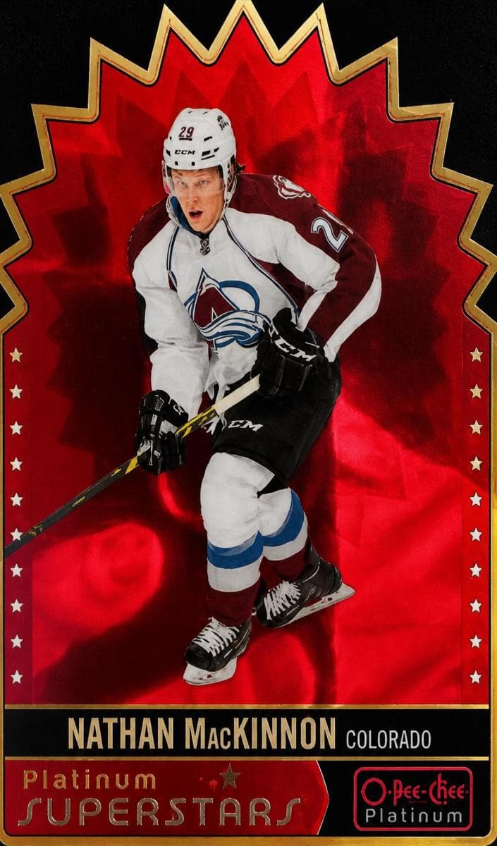 Nathan MacKinnon 2014 topps O-Pee-Chee Platinum