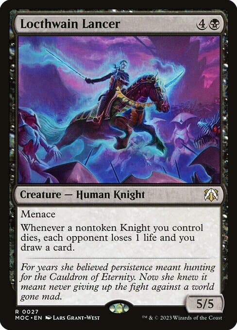 Locthwain Lancer 2023 Magic: The Gathering March of the Machine Commander