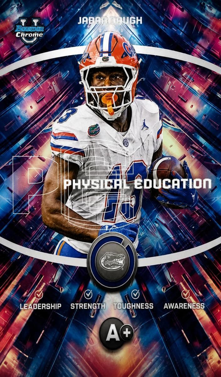 Jadan Baugh 2025 bowman Bowman University Chrome