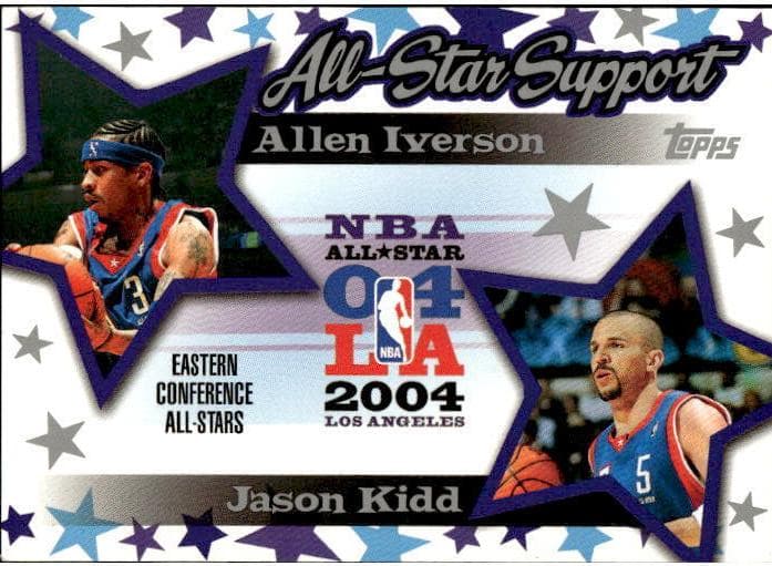 Allen Iverson / Jason Kidd 2004 topps