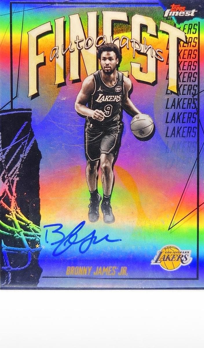Bronny James Jr. 2025 unknown Finest