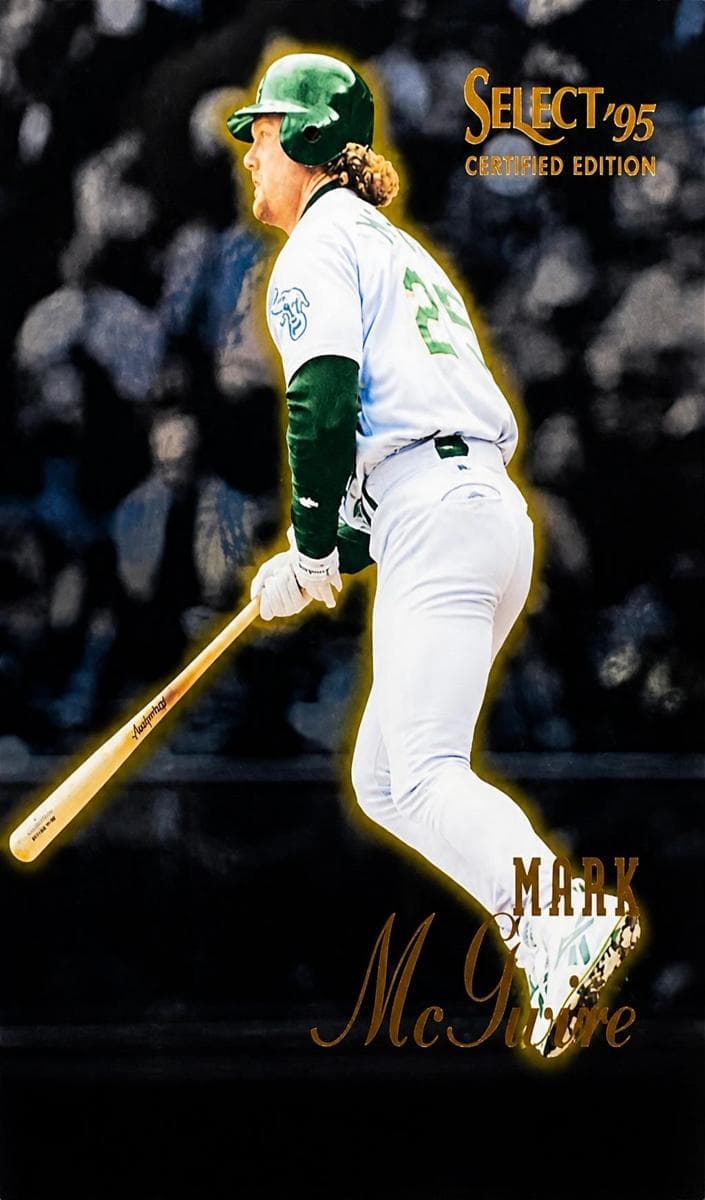 Mark McGwire 1995 panini
