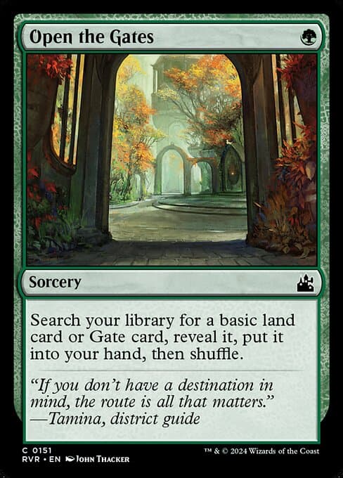 Open the Gates 2024 Magic: The Gathering Ravnica Remastered