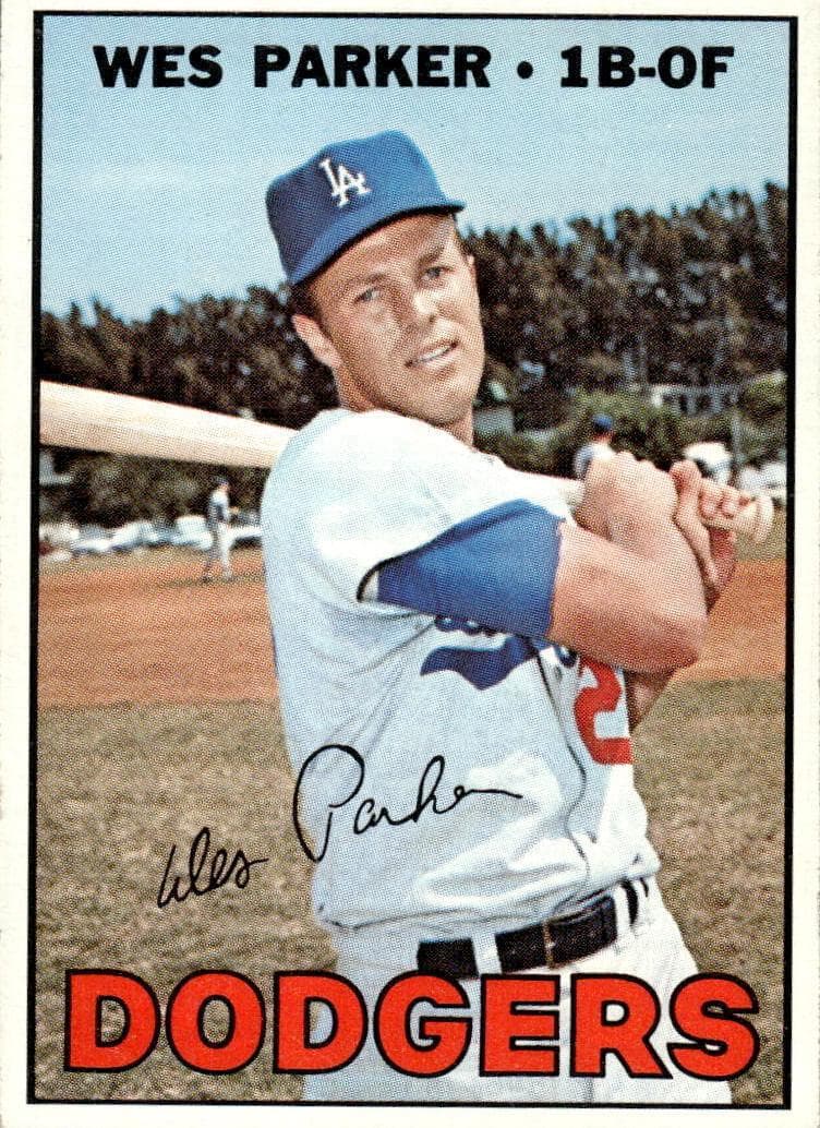 Wes Parker 1967 topps Topps