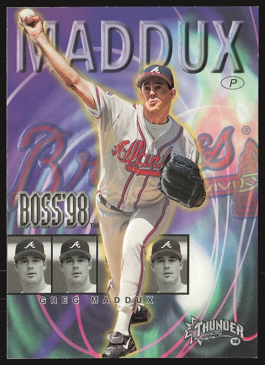 Greg Maddux 1998 unknown Circa Thunder