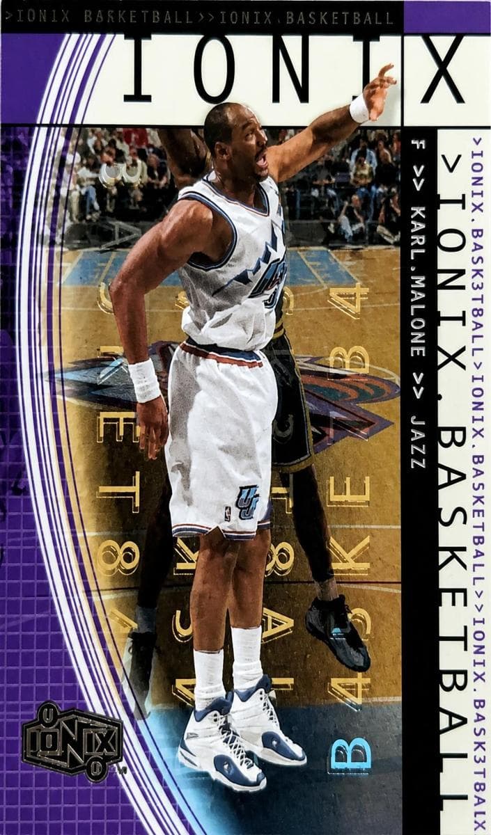 Karl Malone 1999 upper-deck Ionix
