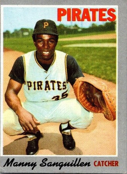 Manny Sanguillen 1970 topps Topps
