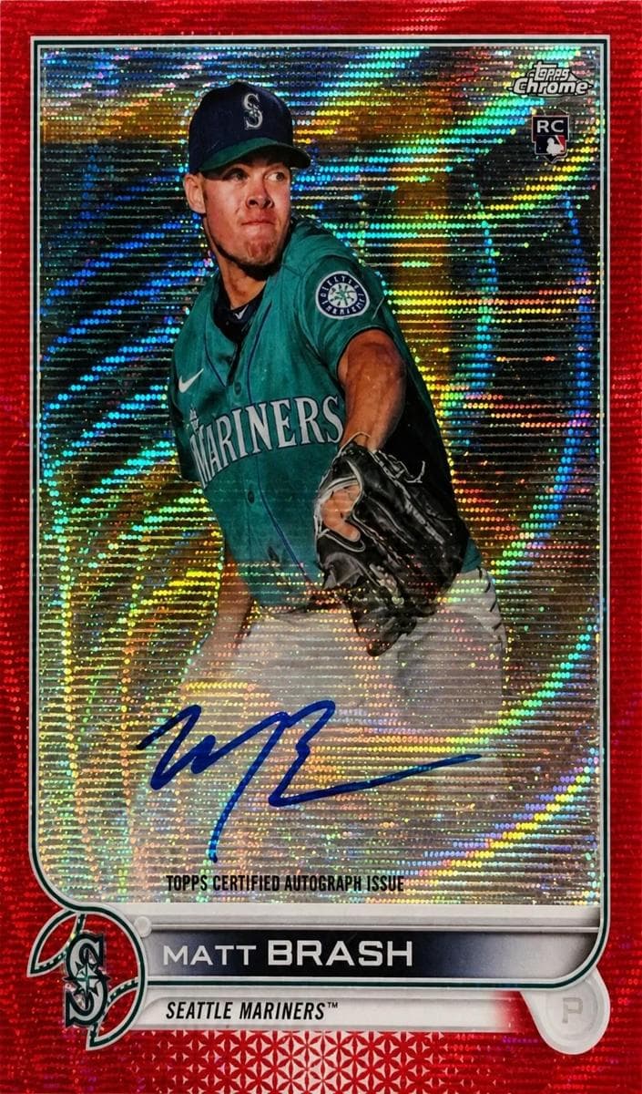 Matt Brash 2022 topps Topps Chrome