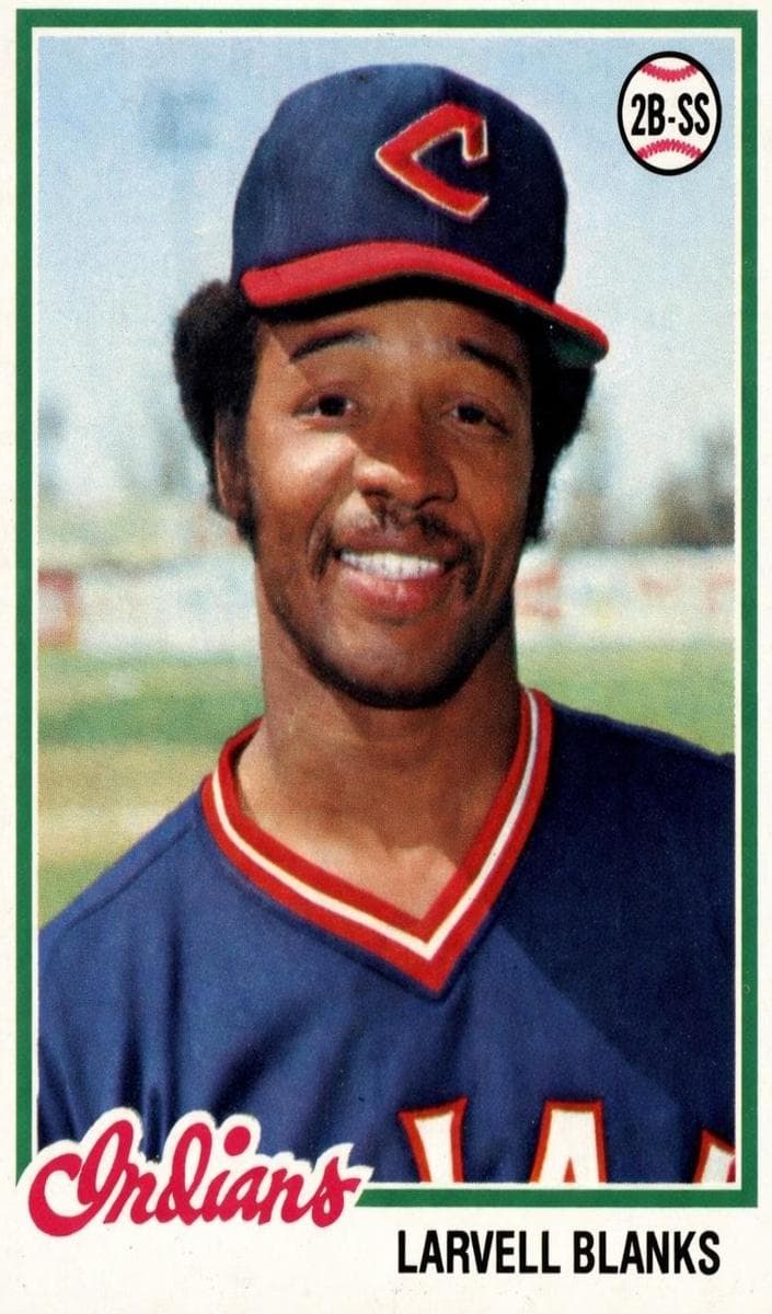 Larvell Blanks 1978 topps Topps