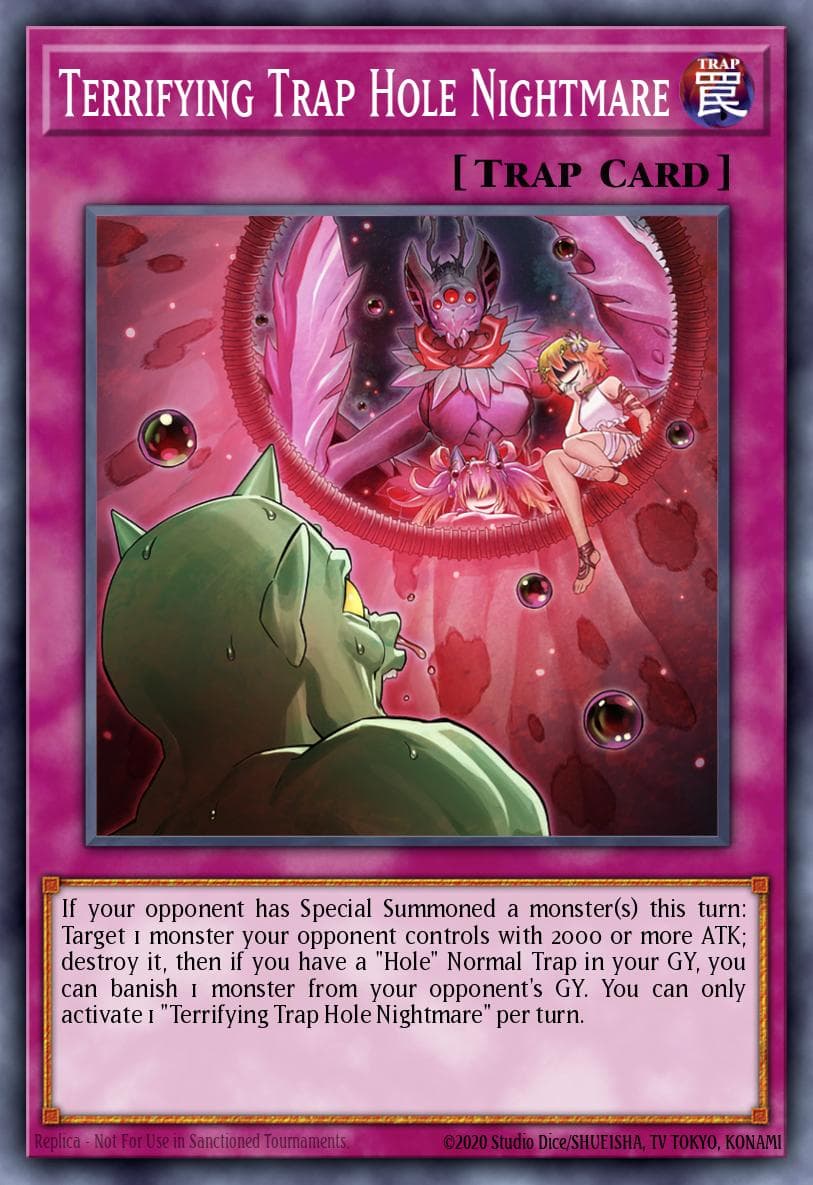 Terrifying Trap Hole Nightmare 2023 Yu-Gi-Oh! Structure Deck: Beware of Traptrix