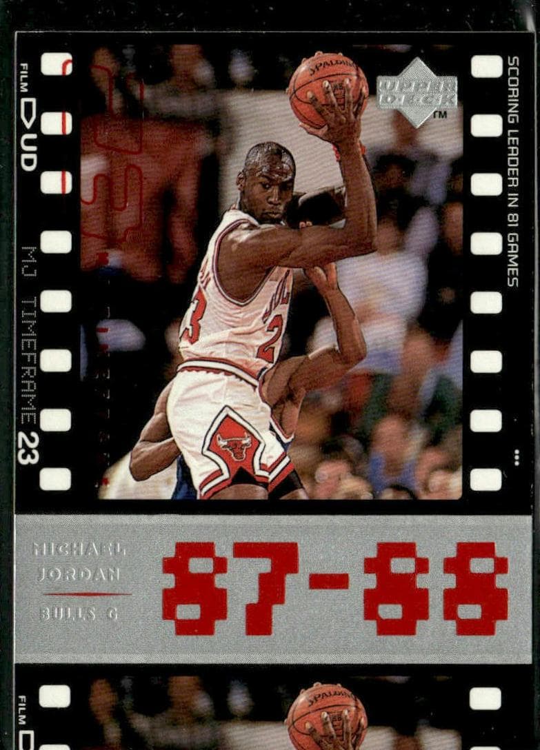 Michael Jordan 1998 upper-deck Michael Jordan Living Legend
