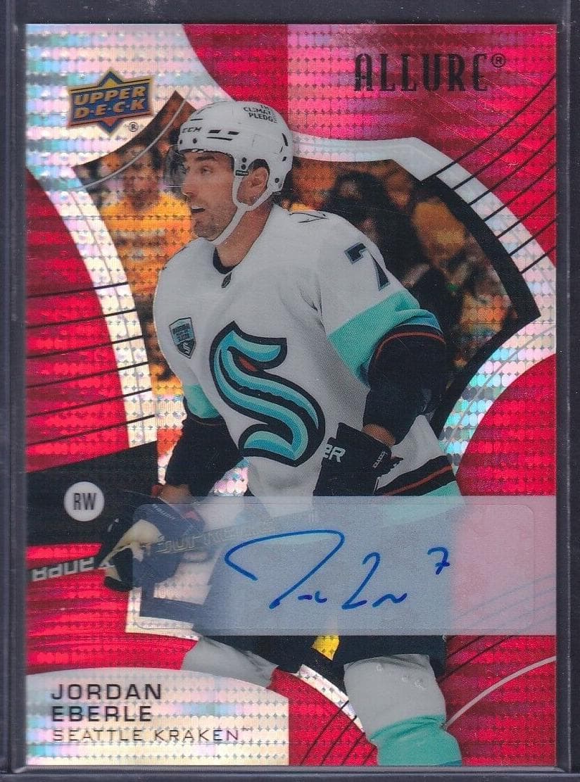 Jordan Eberle 2021 upper-deck Upper Deck Allure