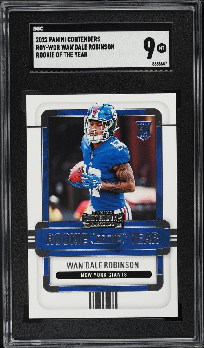 Wan'Dale Robinson 2022 panini Panini Contenders