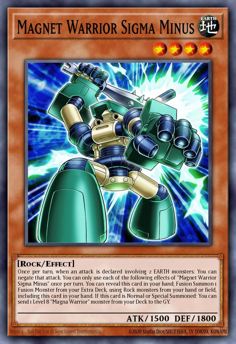 Magnet Warrior Sigma Minus #BPRO-EN006