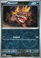 Maschiff trading card